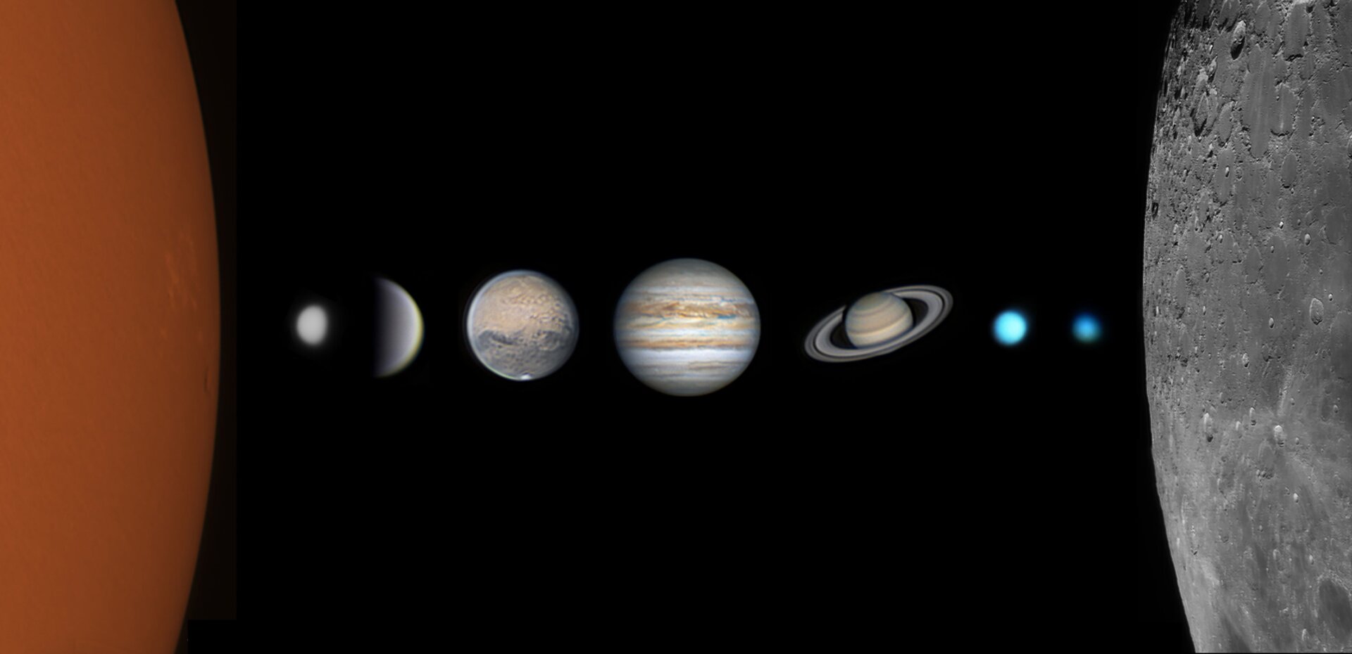 A “family photo” of our solar system.