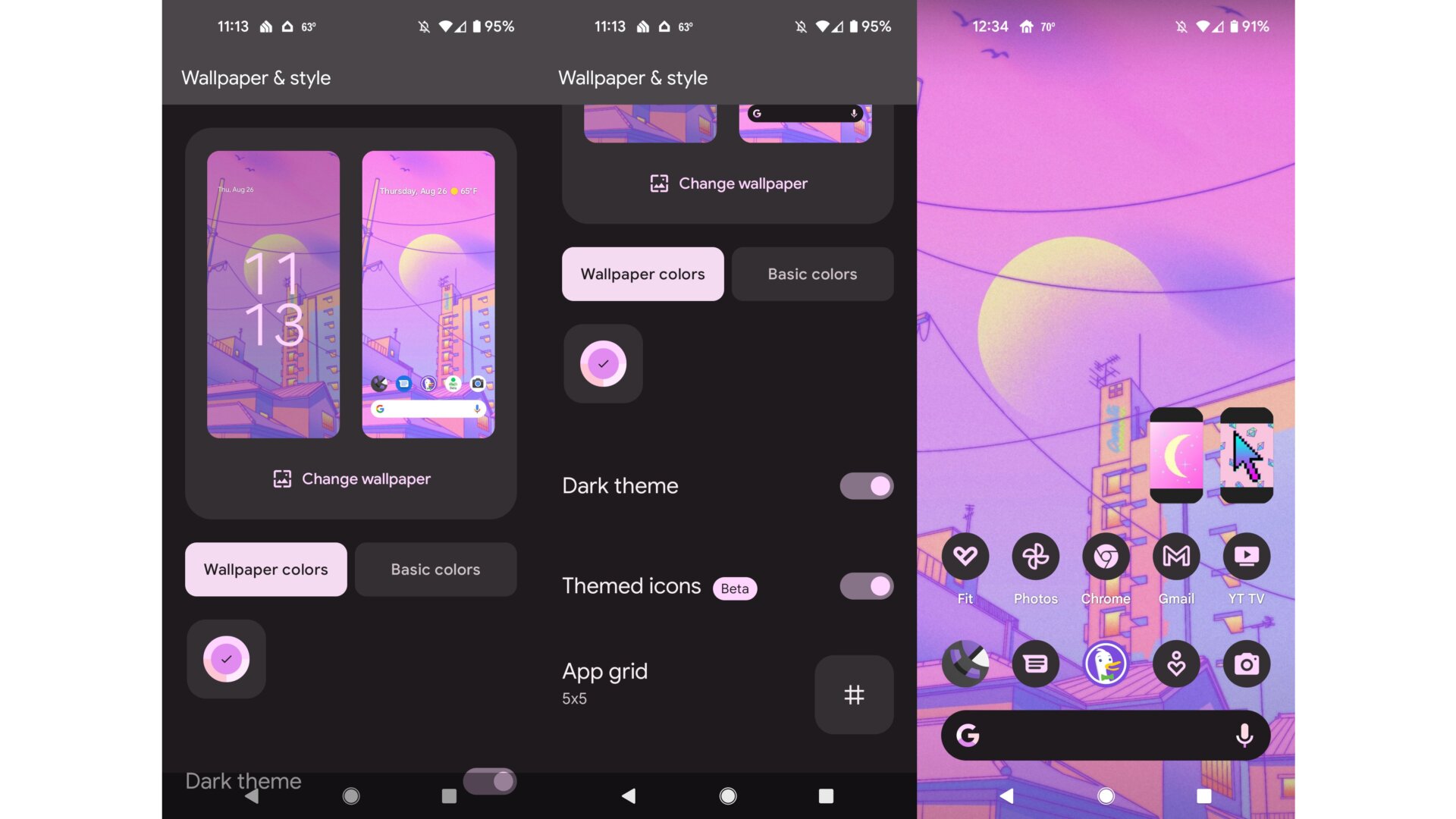 The icons don’t work on every app, but they add a nice bit of uniformity.