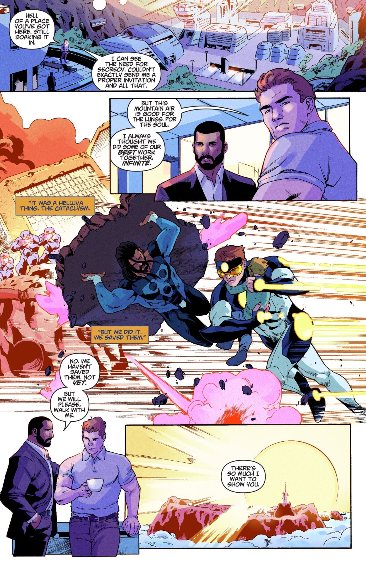 Image: Ruairi Coleman, Lauren Affe, Taylor Esposito, Comixology