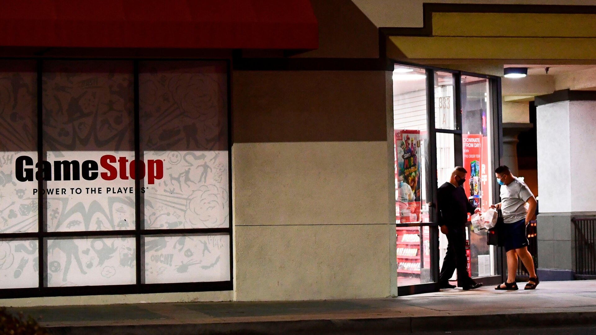 A GameStop store in Alhambra, California in January 2021.
