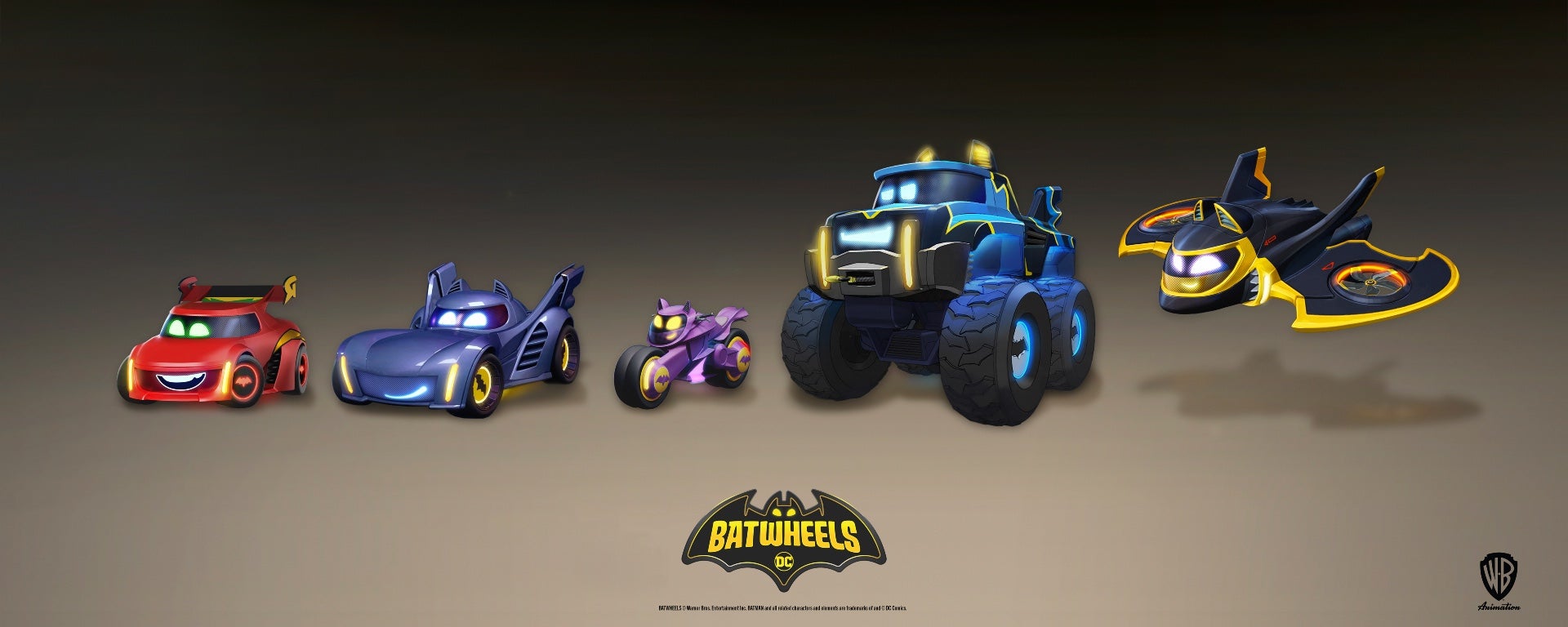 The Batwheels revealed. Hey that rhymes!