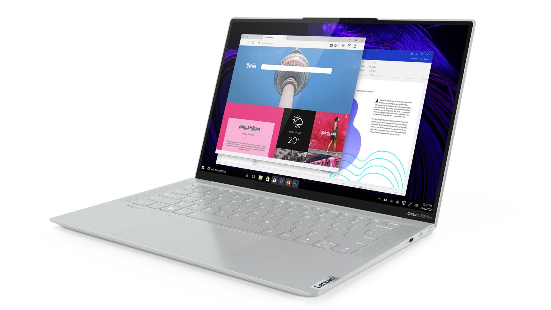 The Lenovo IdeaPad 7 Carbon is a sleek little powerful laptop.