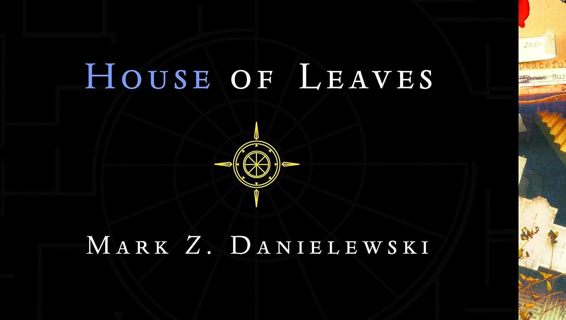 A crop of the cover to House of Leaves