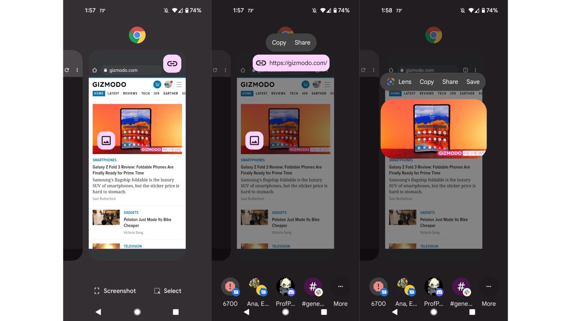 This is seriously the easiest way to send a link from Chrome. It should have happened a while ago.