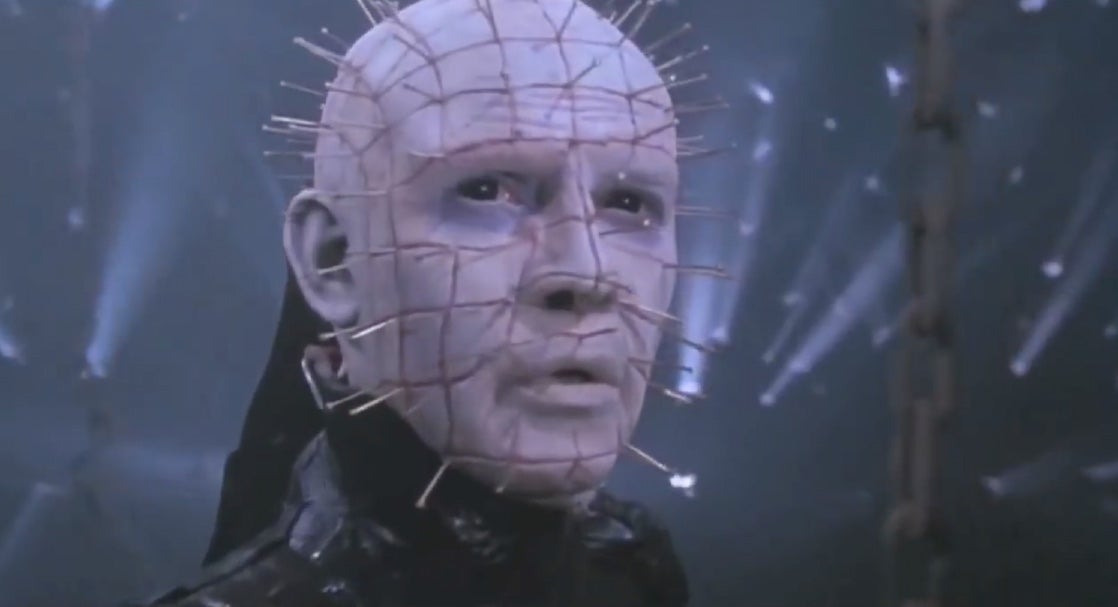 Doug Bradley in Hellbound: Hellraiser II.
