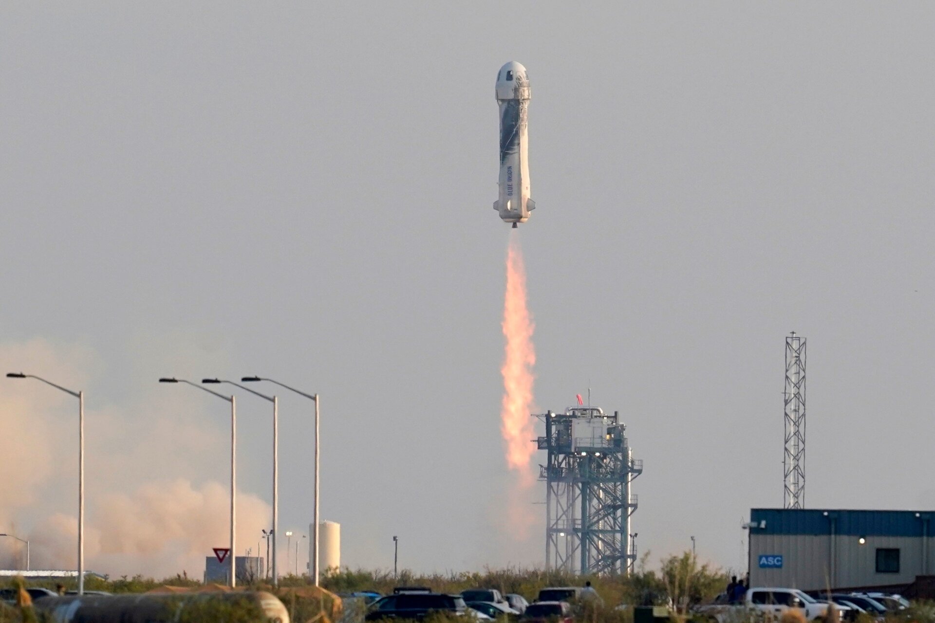 Launch of New Shepard on July 20, 2021.