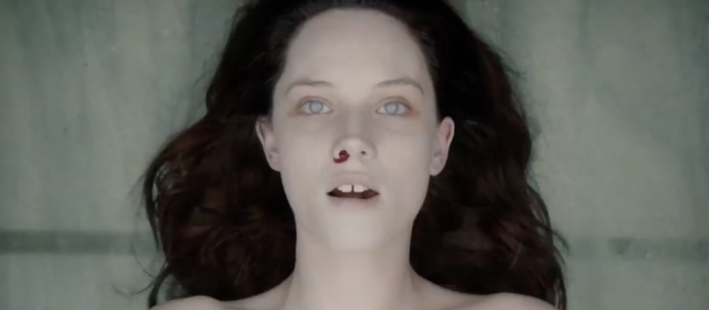 Olwen Kelly is surprisingly effective as the eerie corpse.