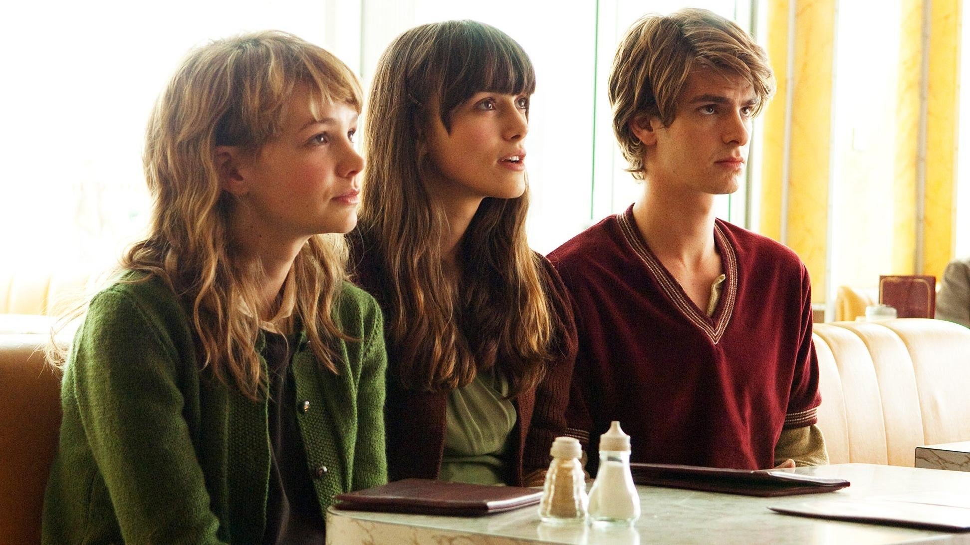 The cast of Never Let Me Go.