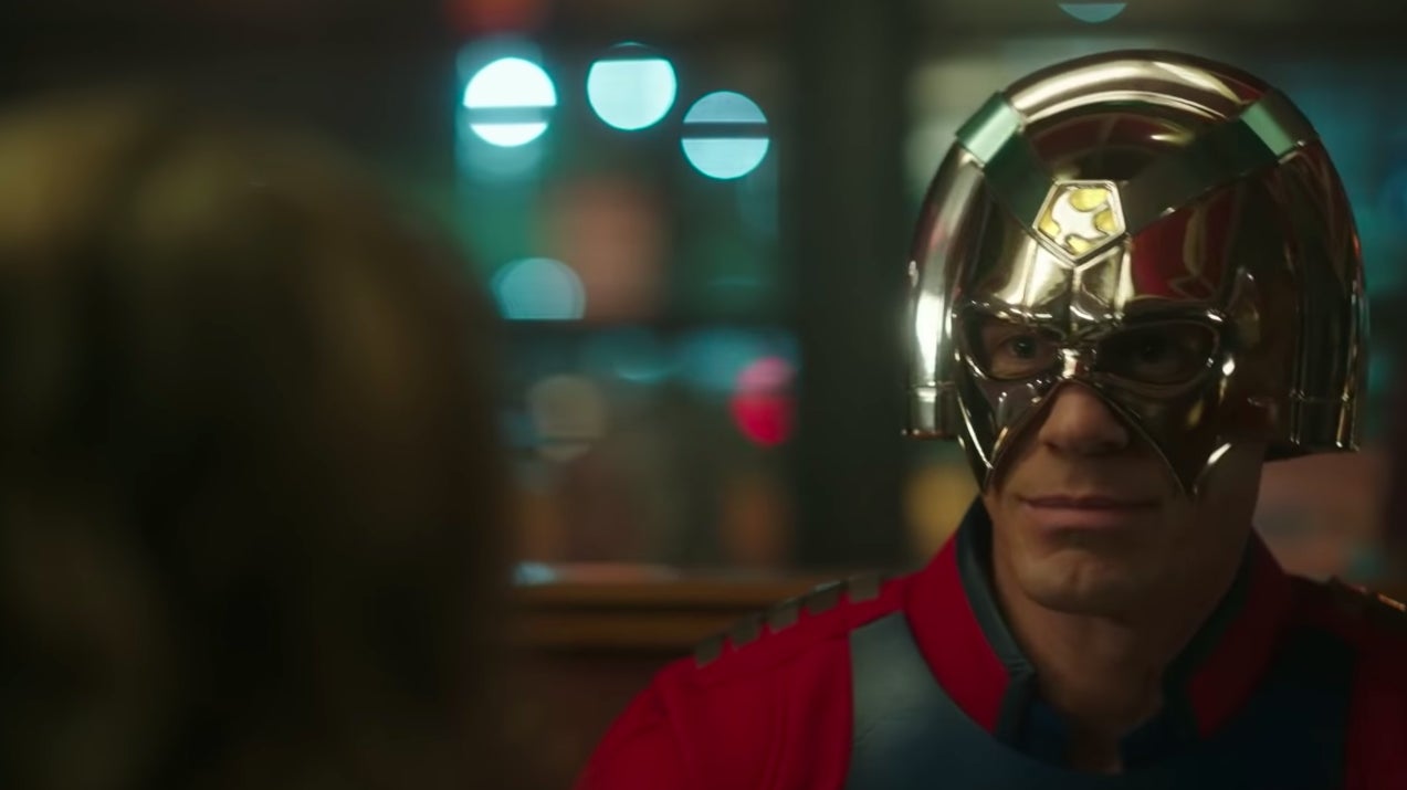 John Cena as the titular Peacemaker.