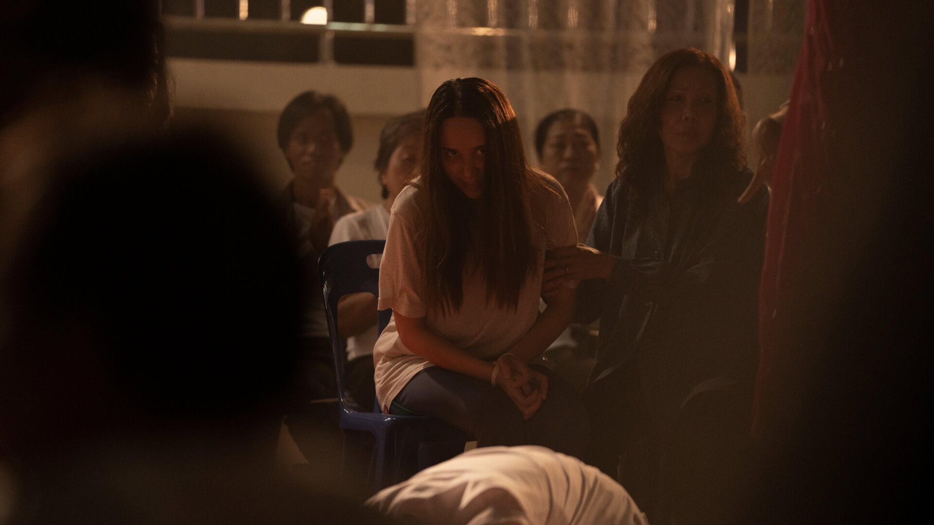 Mink looking absolutely sinister.