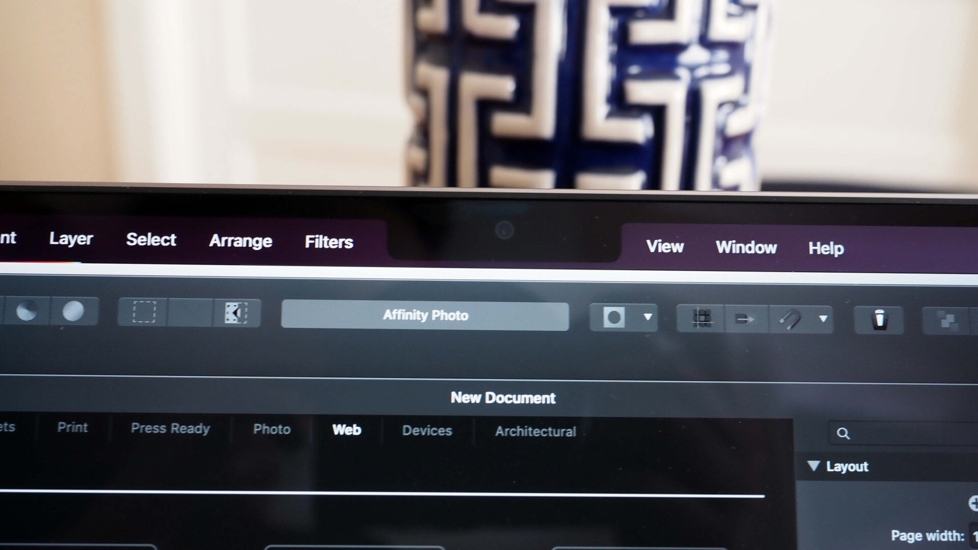 Apps rearrange their menu bars to accommodate the notch.