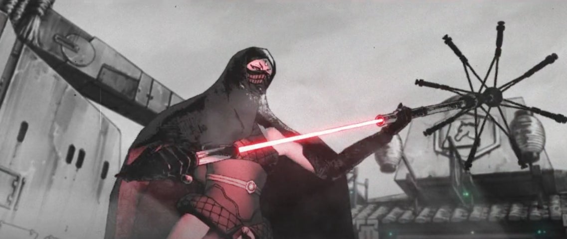 Screenshot: Kamikaze Douga, Lucasfilm, Disney