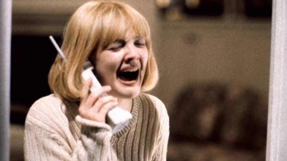 Drew Barrymore in Scream.
