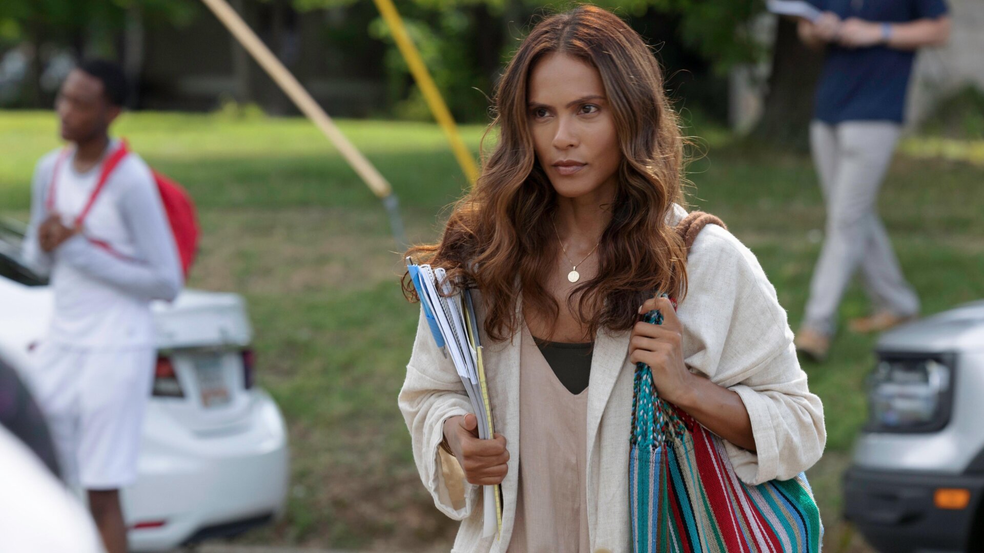 Lucifer’s Lesley-Ann Brandt plays Abbie in Horror Noire.