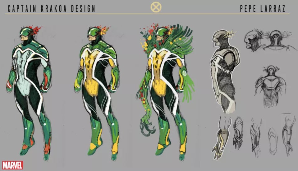 Captain Krakoa’s design.
