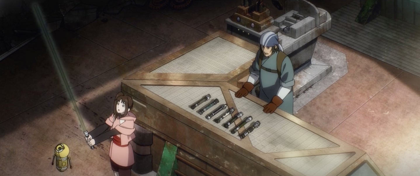 Screenshot: Production I. G, Lucasfilm, Disney