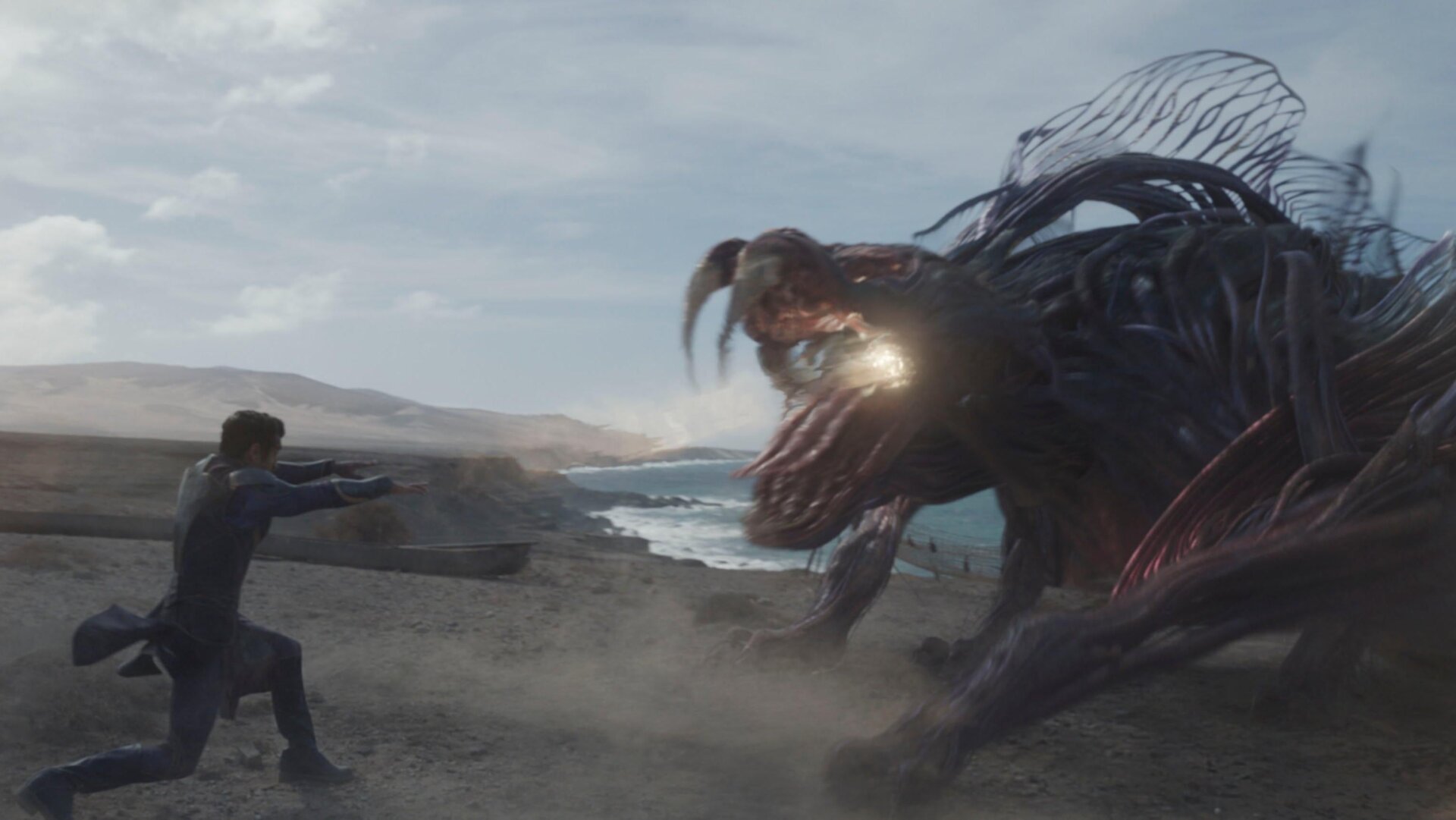 Ikaris vs a deviant.