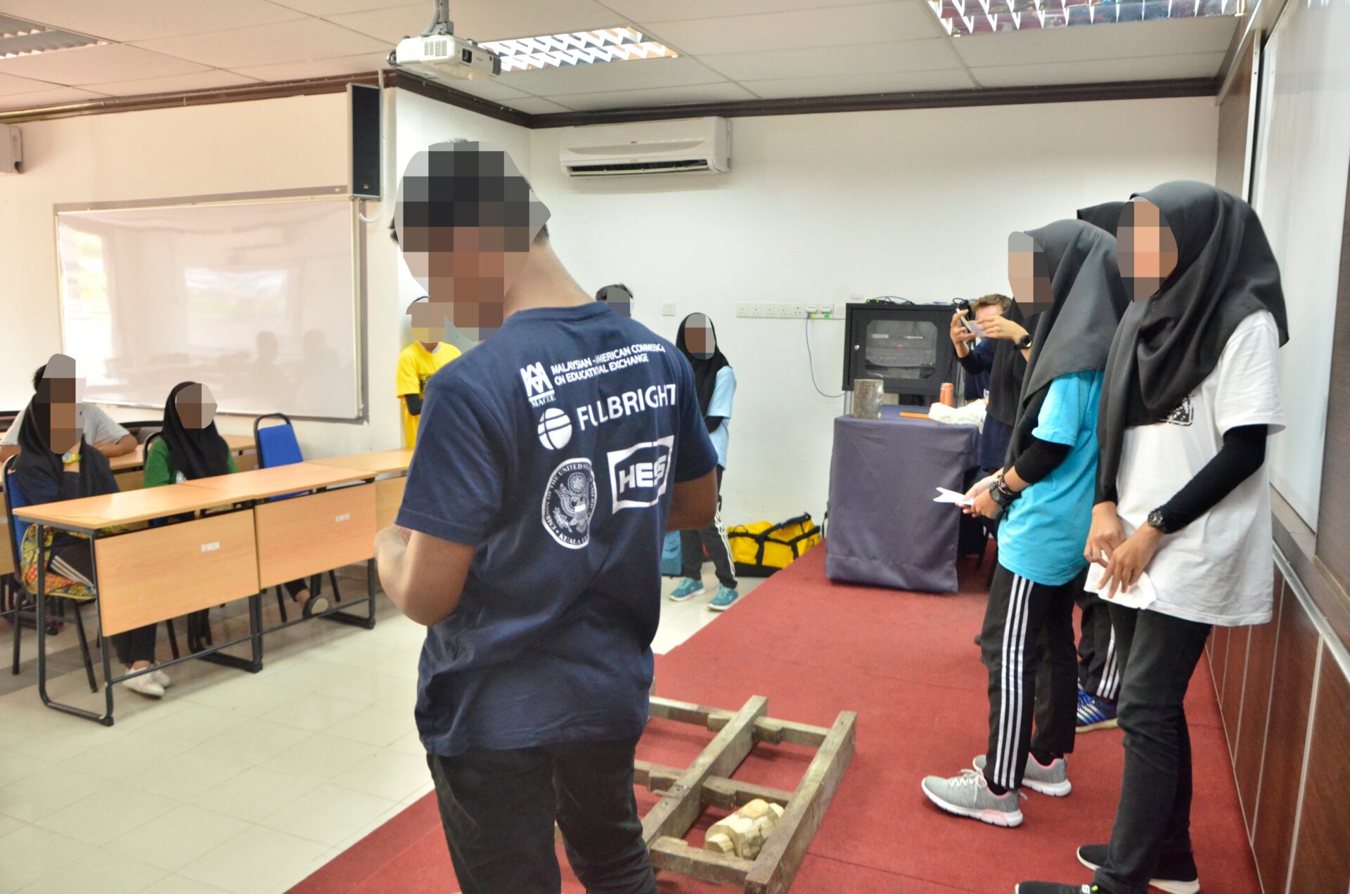 Fullbright participants in Malaysia.