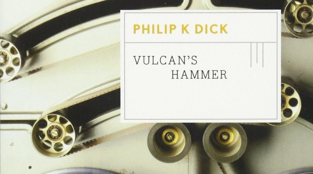 Crop of the cover of the Vulcan’s Hammer reissue edition.