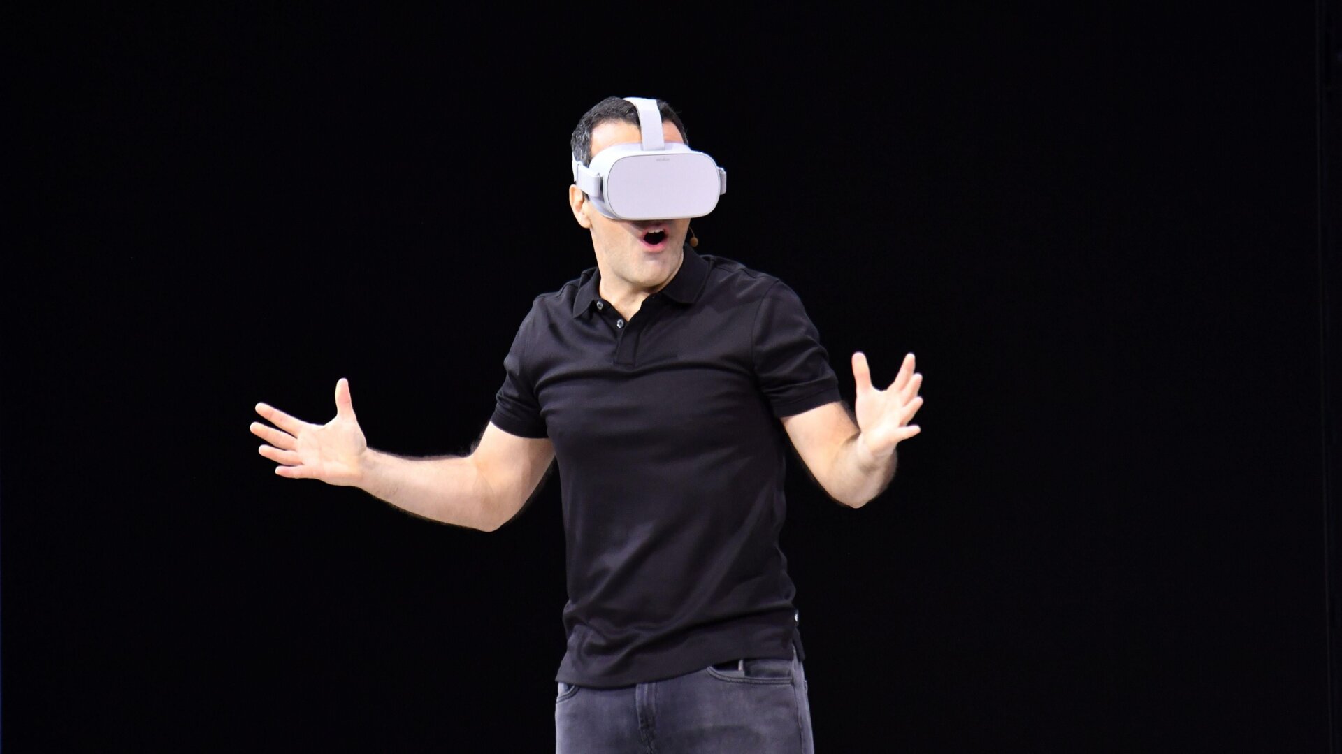 Facebook vice president of VR Hugo Barra can’t contain his excitement about VR.