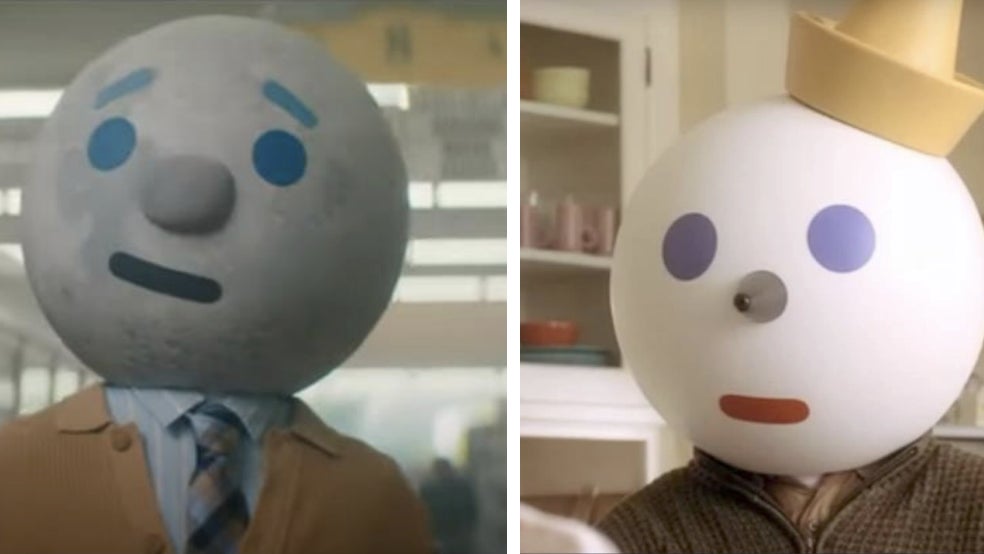 A side by side of FTX’s Moon Man and Jack in the Box’s Jack mascots included in a recent lawsuit. 