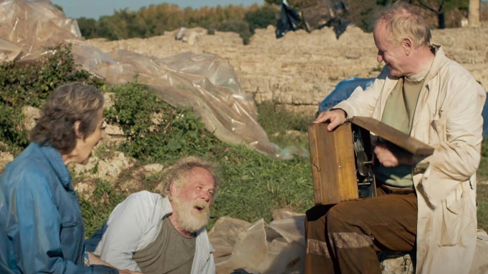 Charlotte Rampling, Nick Nolte, and Stellan Skarsgård in Last Words.