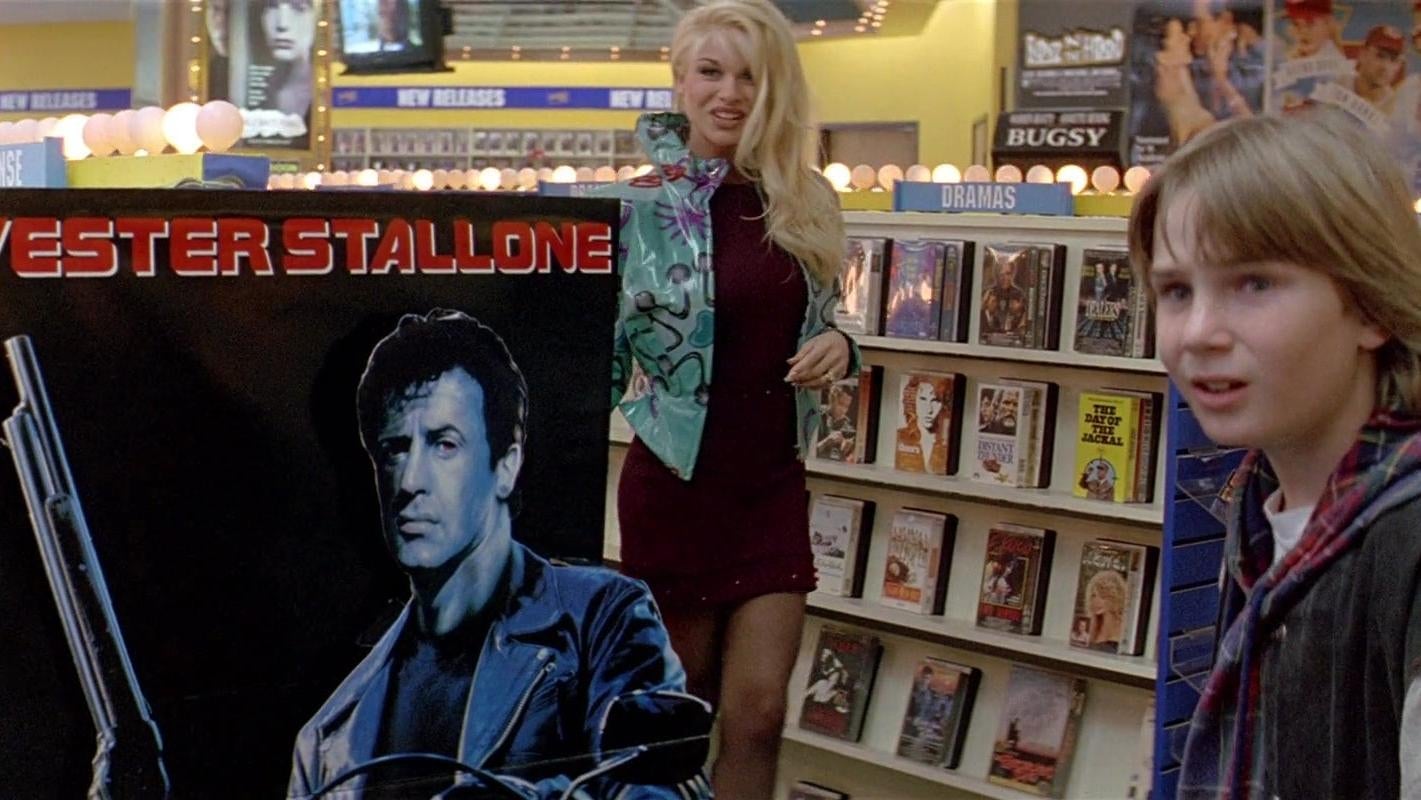 In Jack Slater’s world, Stallone was the Terminator. Danny is not pleased.