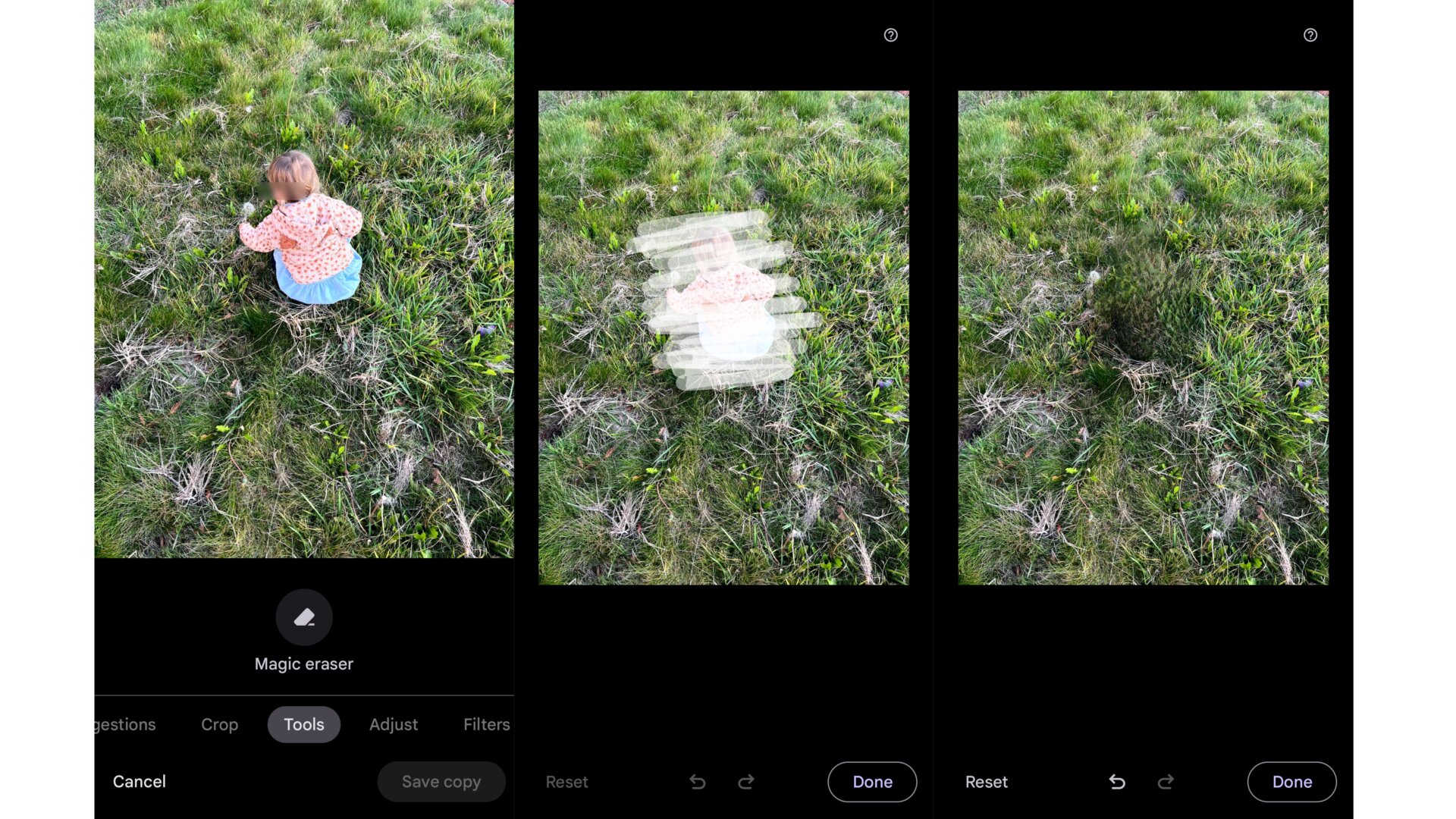 This photo was shot in HEIC file format, but I could edit it once I downloaded it to my device. 