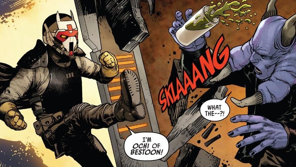 Image: Raffaele Ienco, Neeraj Menon, and Joe Caramagna/Marvel Comics