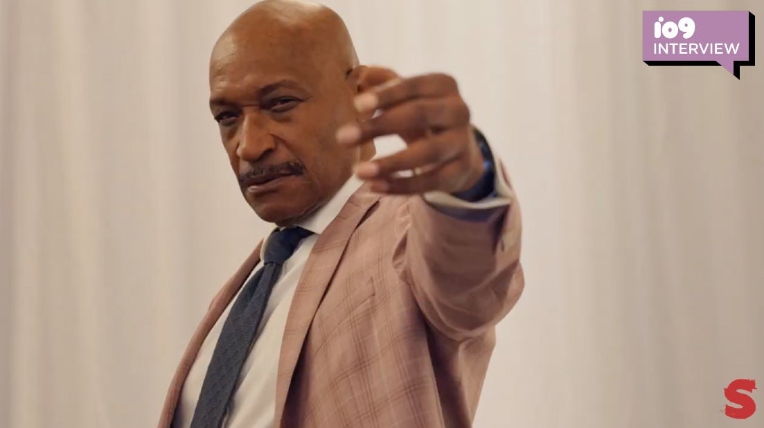 Tony Todd as Reverend Pike in Horror Noire.