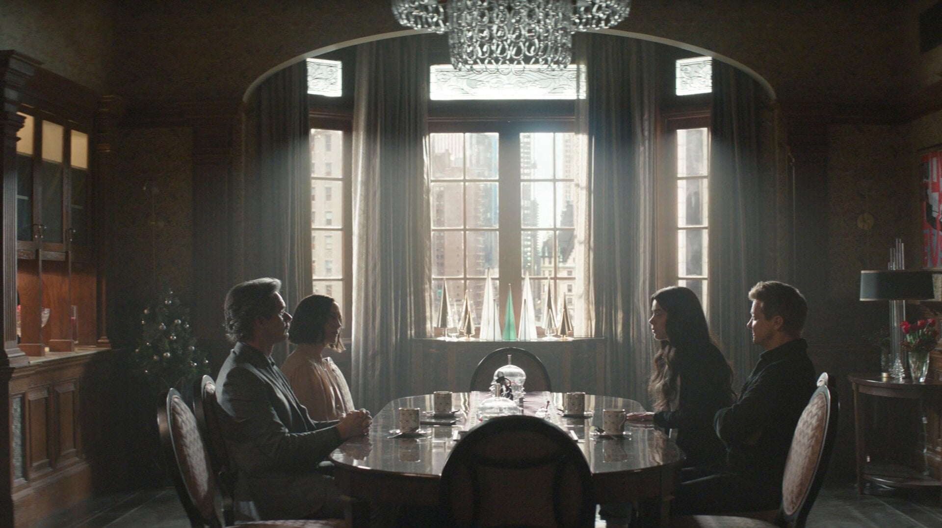 An awkward, funny situation.