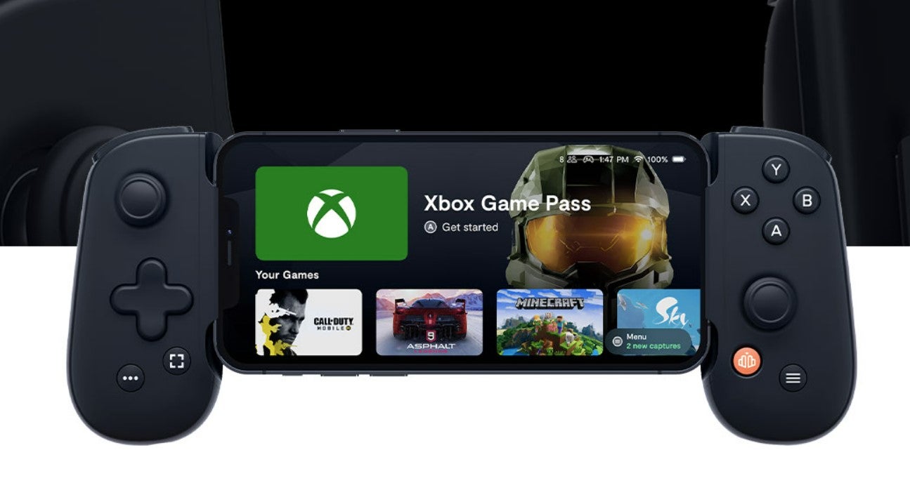Backbone One controller for Game Pass on iOS