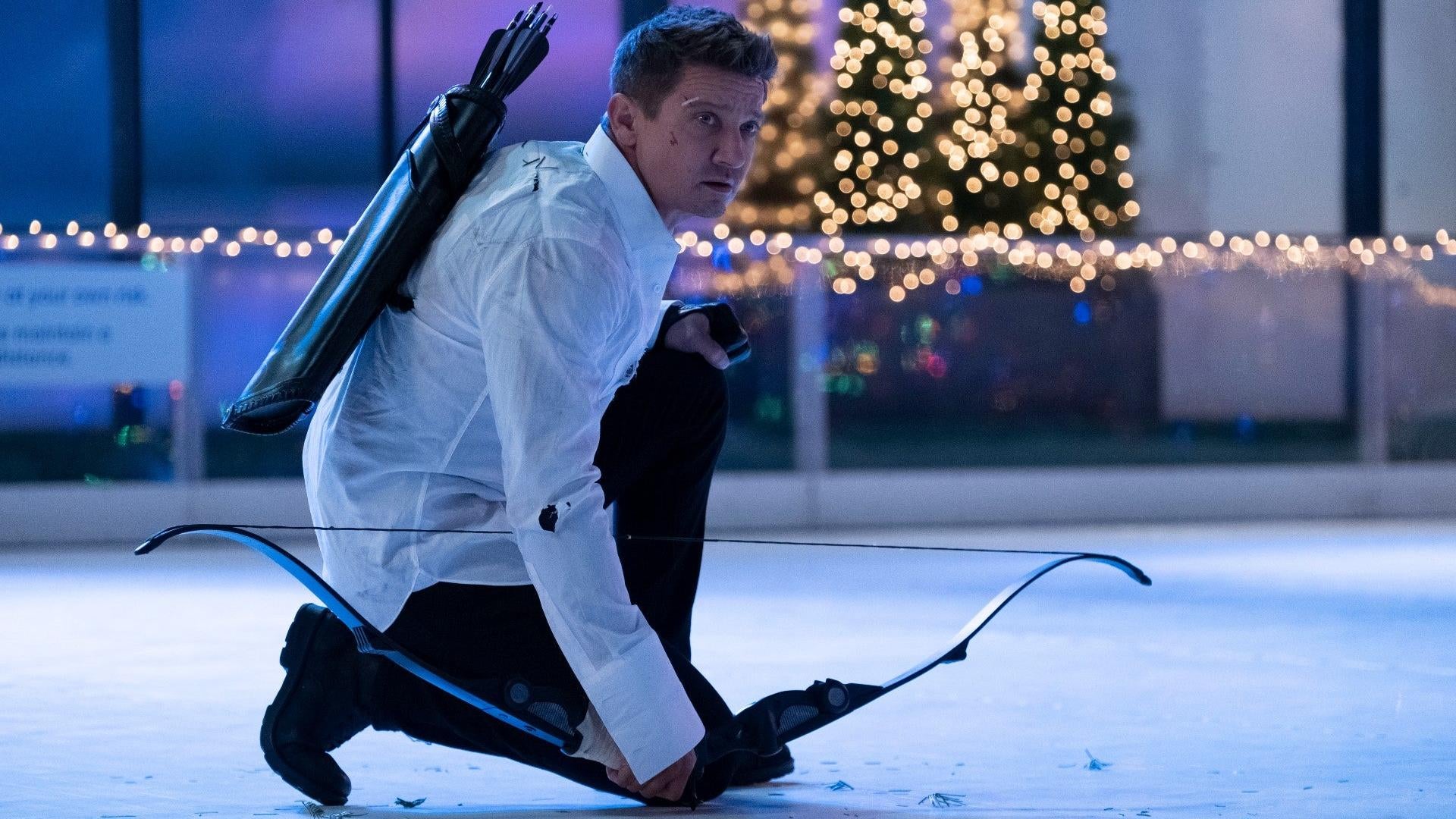 Clint, ready for ice battle.