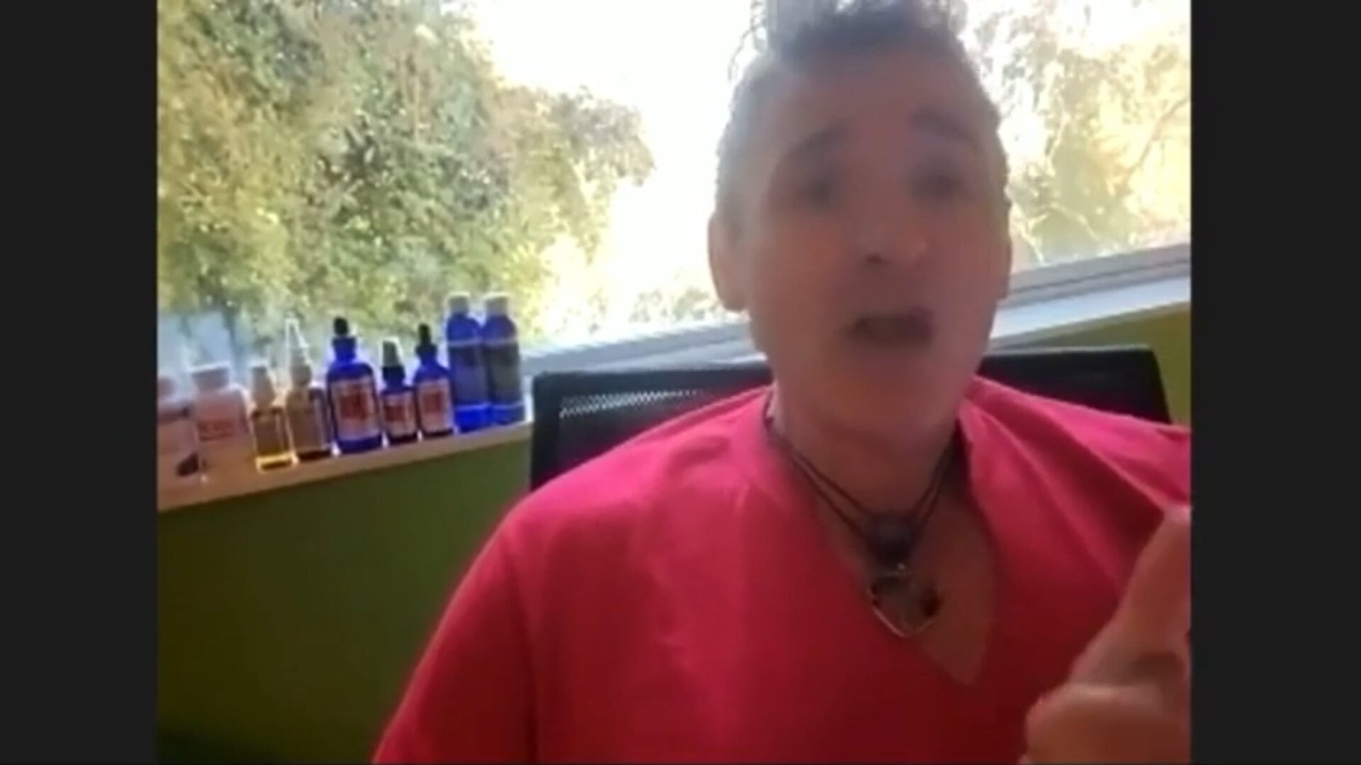 Christopher Key, a conspiracy theorist and the self-declared “Vaccine Police,” announcing his intent to arrest Louisiana Governor John Bel Edwards.