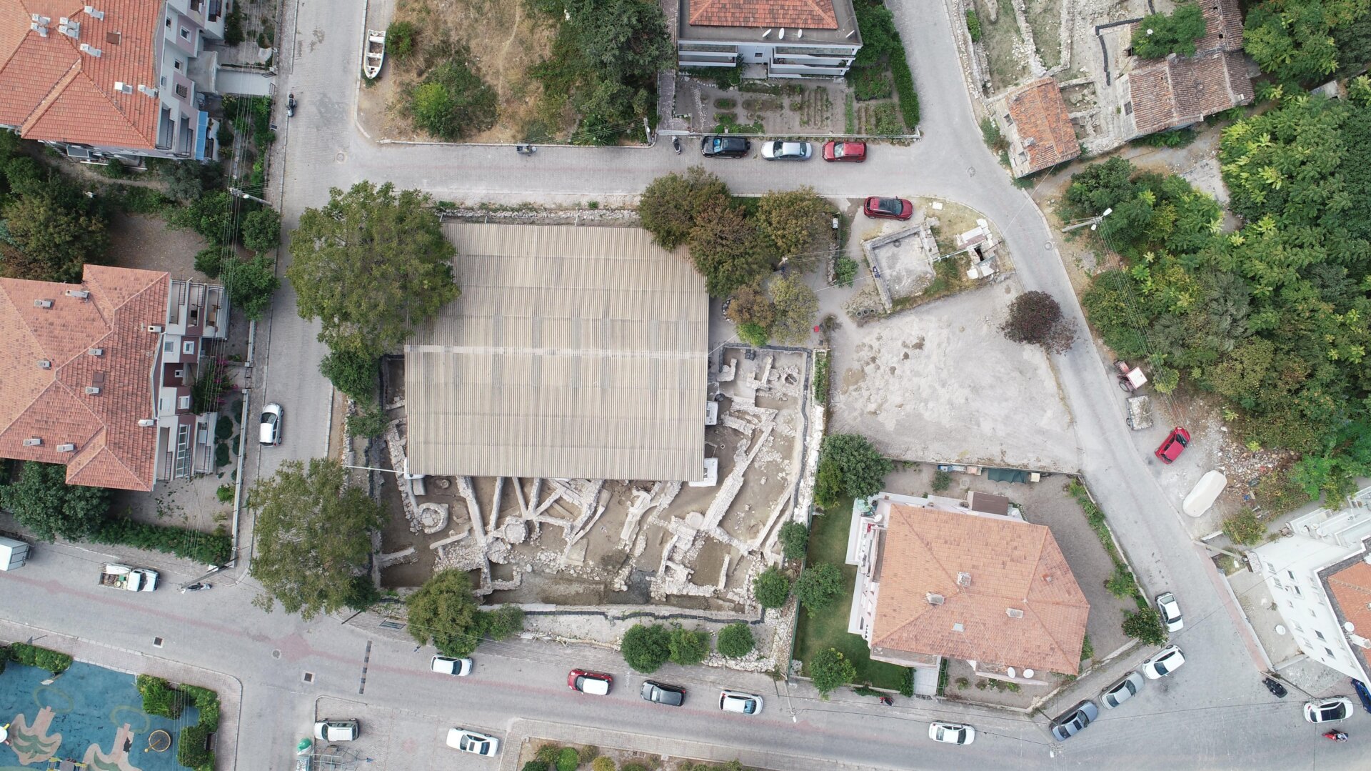 The site of Çeşme-Bağlararası, which was hit by a tsunami around the time of the Thera eruption. 