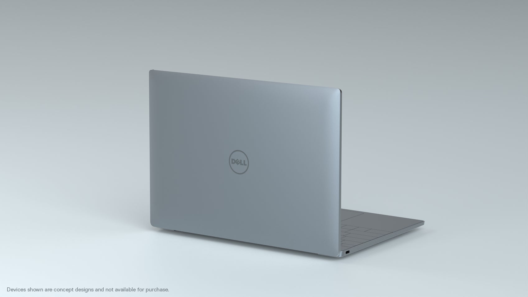 Aside from being a touch thicker than normal, from the outside, the Concept Luna looks a lot like one of Dell’s existing XPS laptops. 