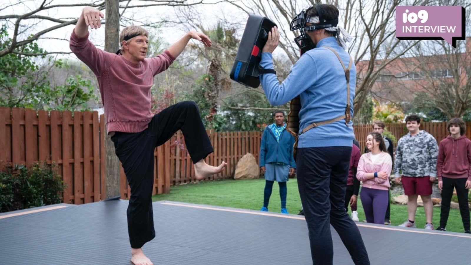 Johnny is doing the crane kick now? Things HAVE changed.