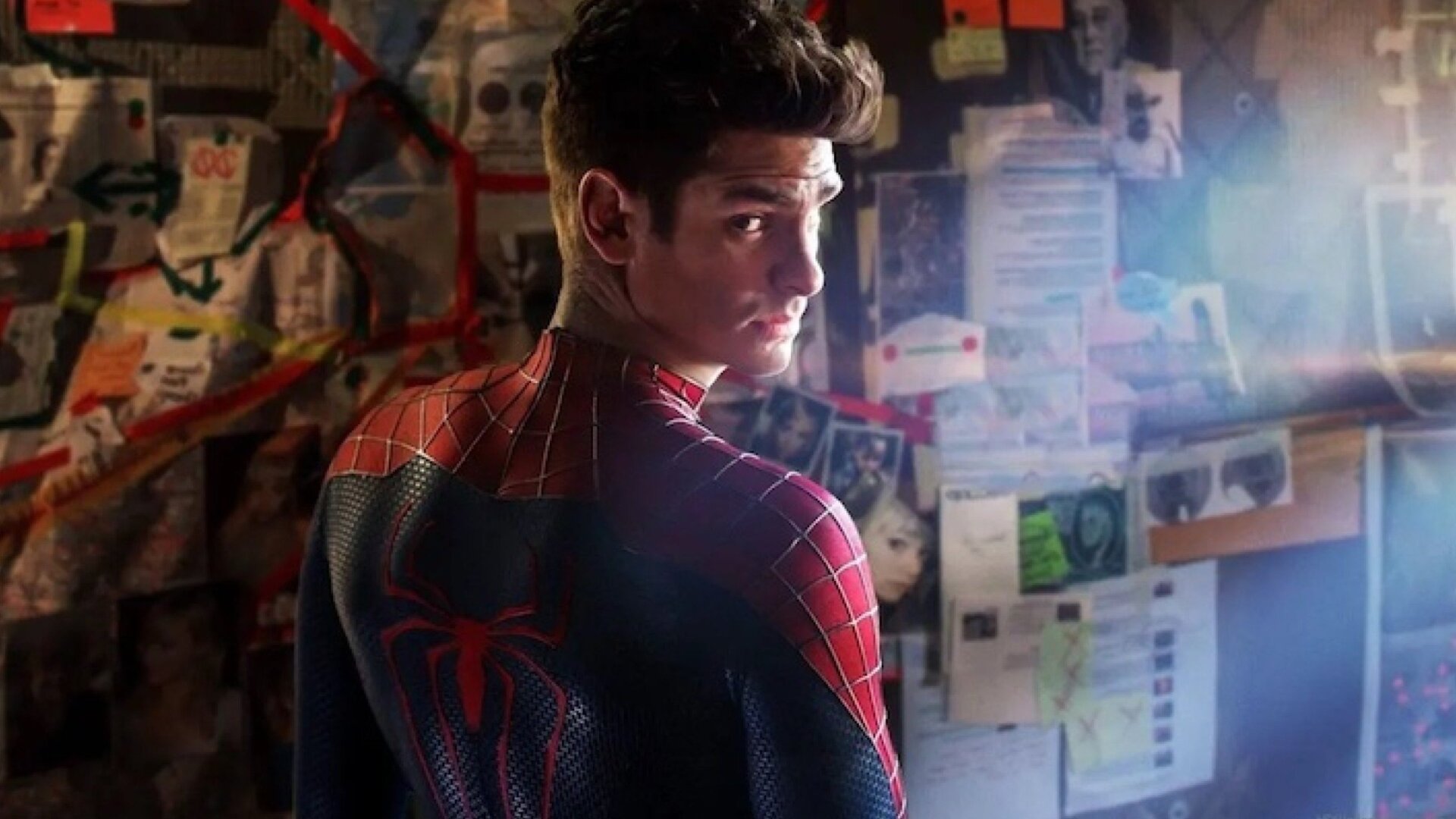 Andrew Garfield, as he appeared in promo material for The Amazing Spider-Man 2.