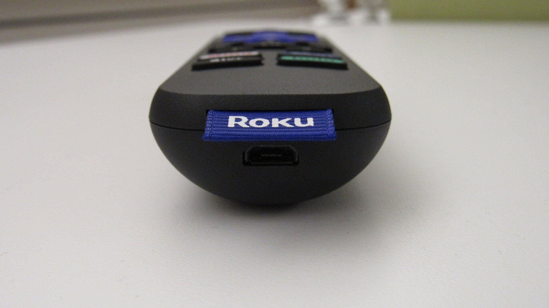 A tiny hidden USB port sets the Roku Voice Remote Pro apart.