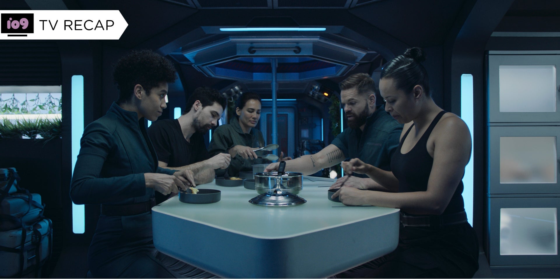 One last peaceful moment before a hell of a storm.