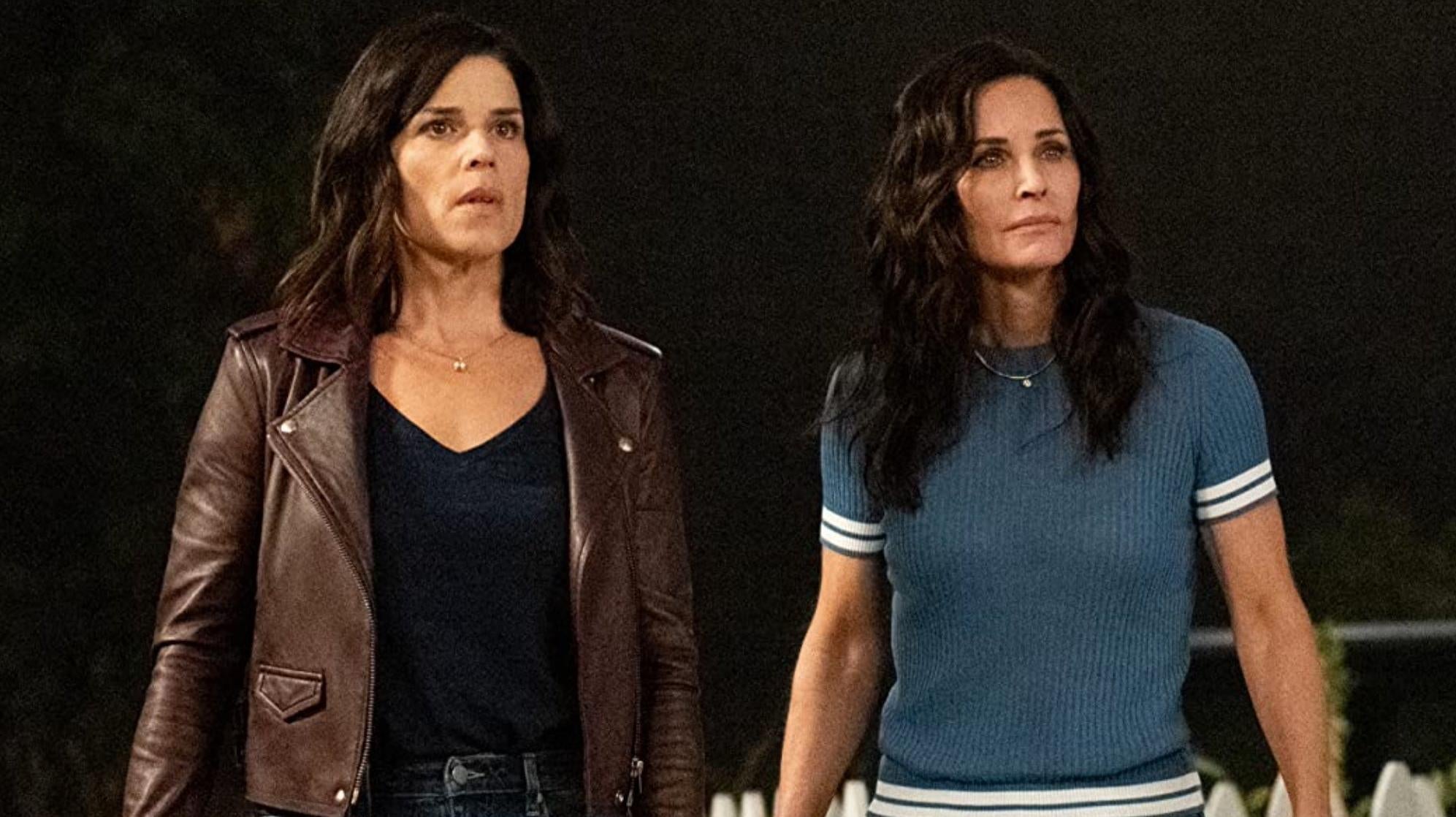 Neve Campbell and Courteney Cox return for the new Scream.