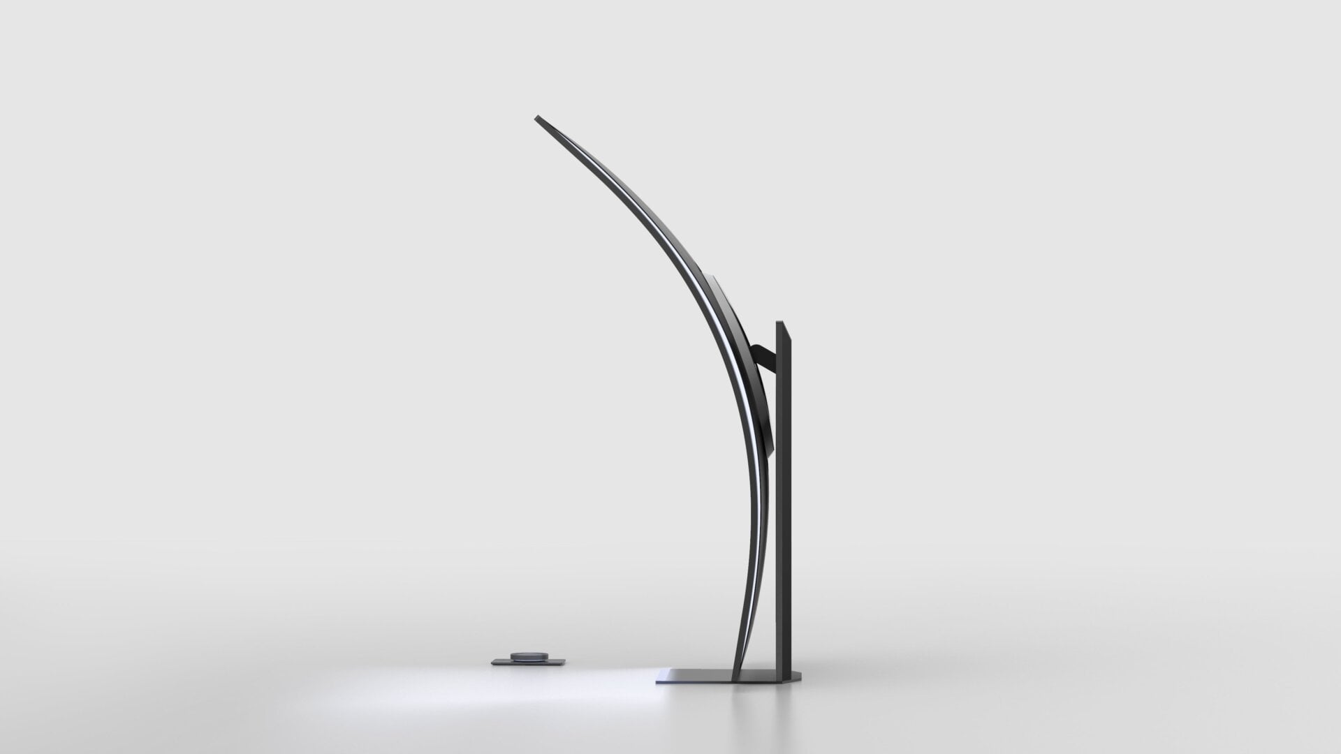 I’m not sure who really needs a 55-inch vertical monitor at home, but damn it looks pretty cool.