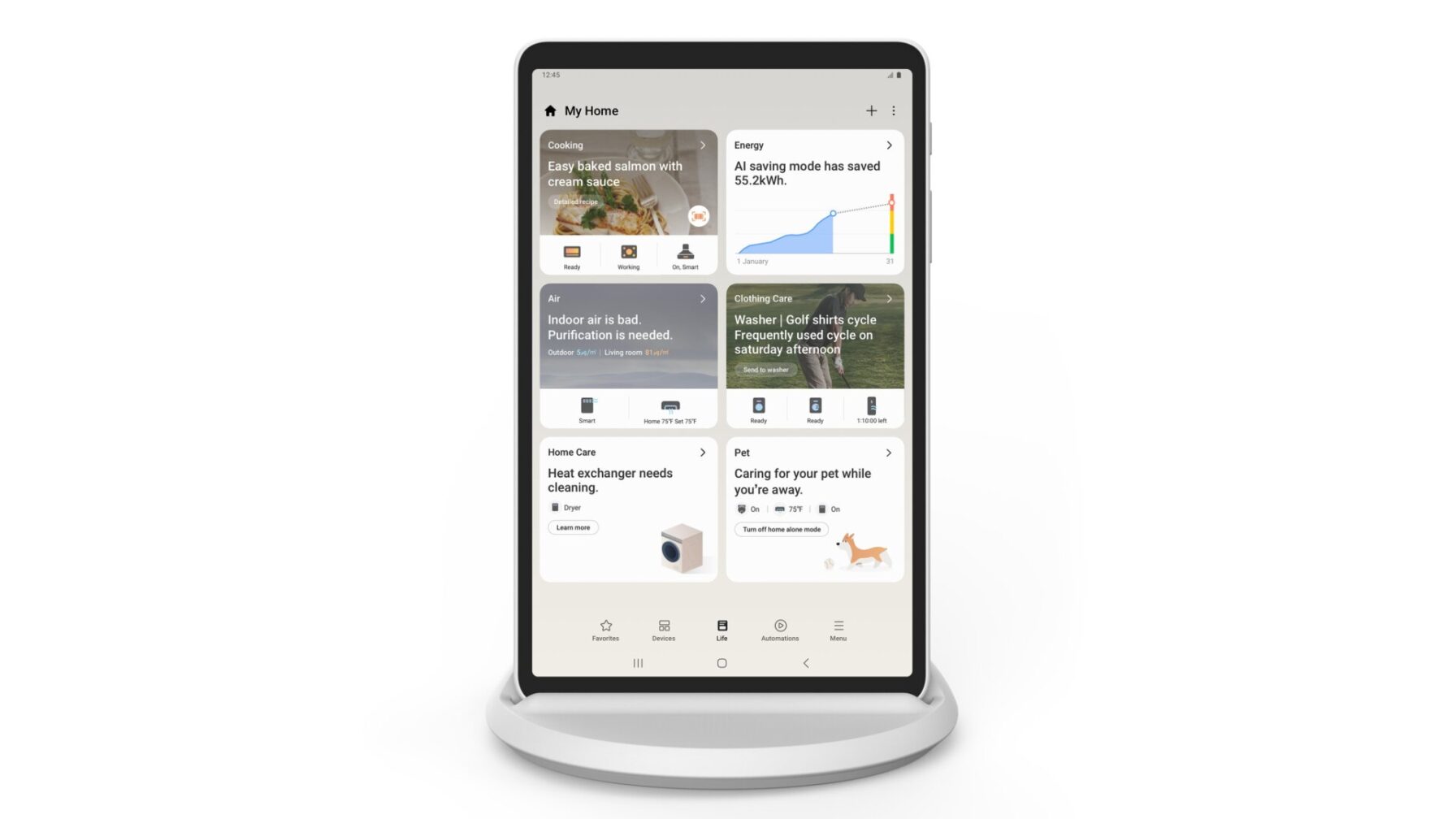 Samsung's Newest Tablet Is Just a Big Remote for Your Smart Home