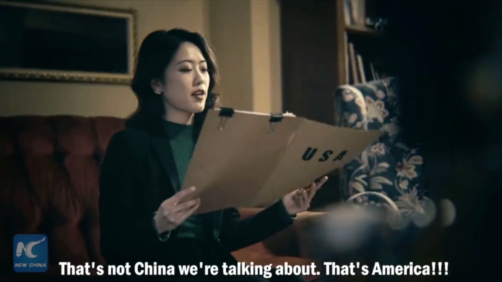 Screenshot: Xinhua / Twitter