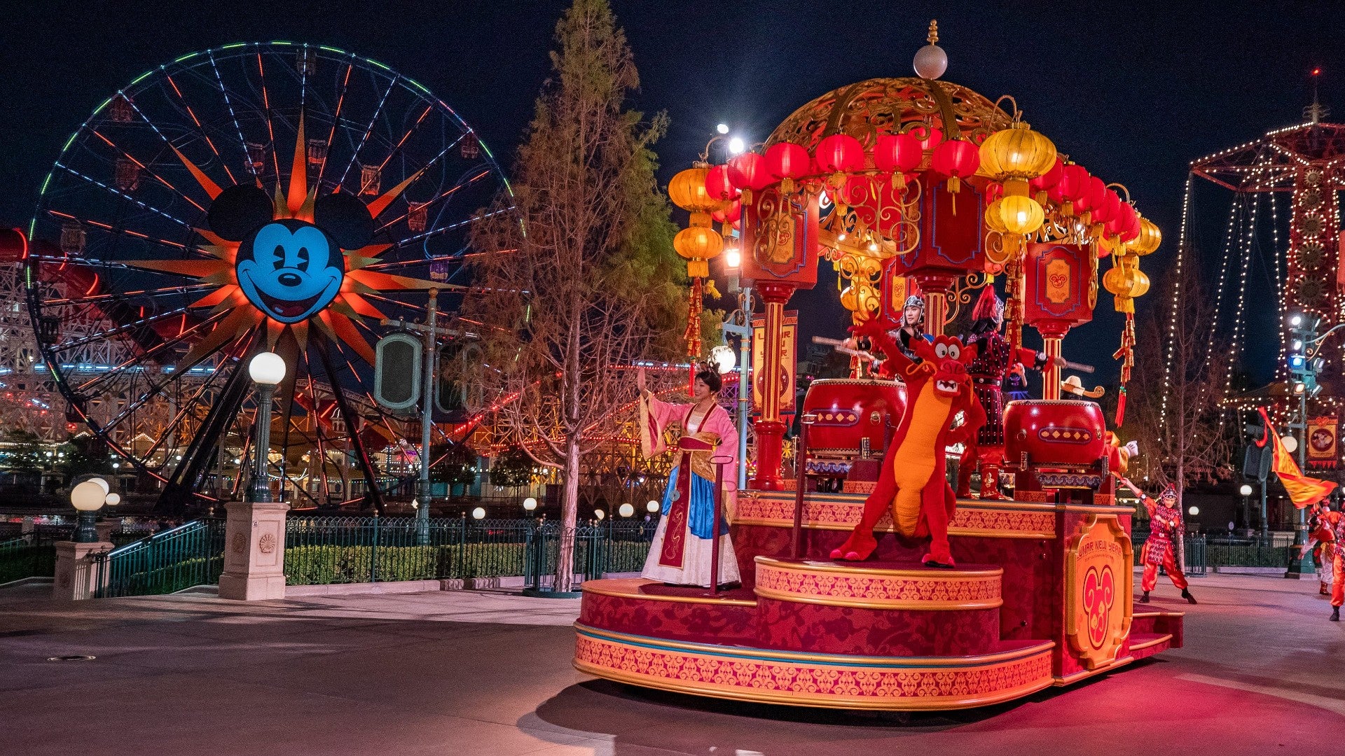 Lunar New Year at Disney’s California Adventure back in January.