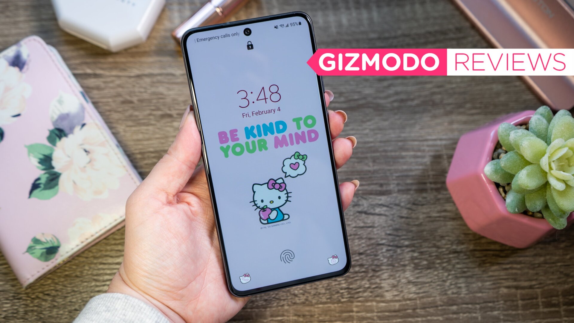 The Samsung Galaxy S21 FE 5G.