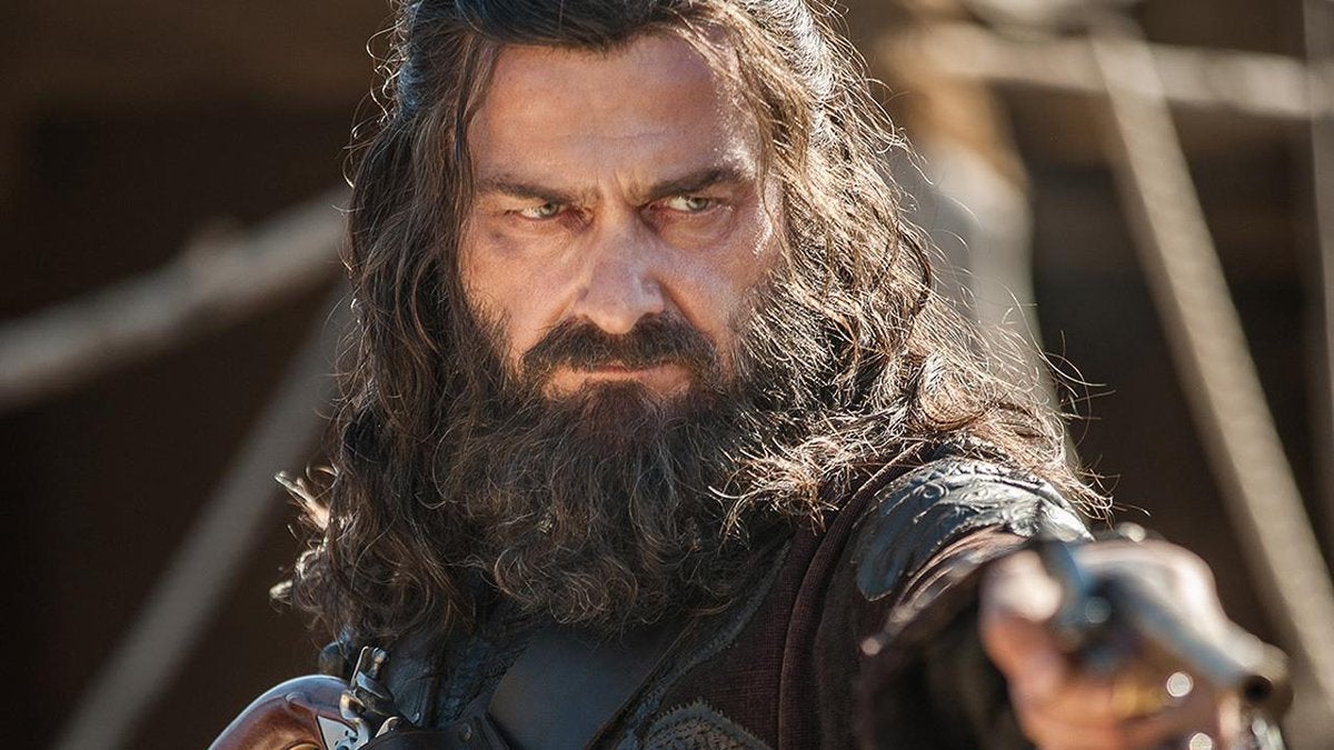 Ray Stevenson on Vikings.