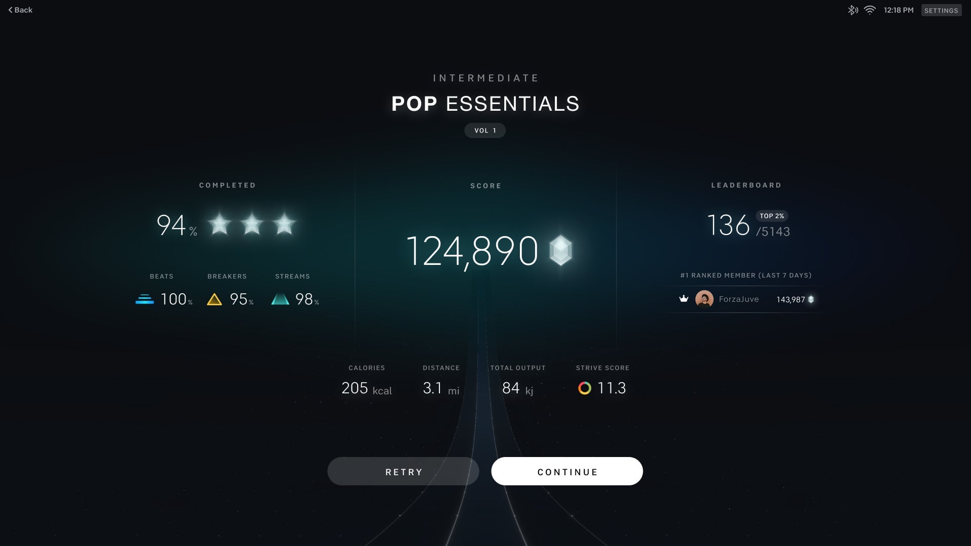 You can view your leaderboard status following a Lanebreak ride, not during.