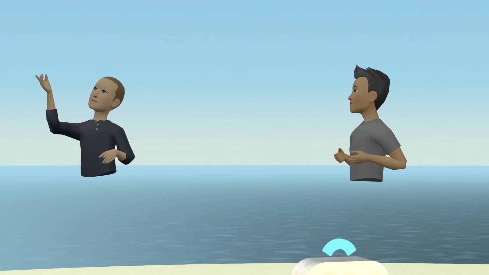 Zuckerberg invokes God’s word in the metaverse.