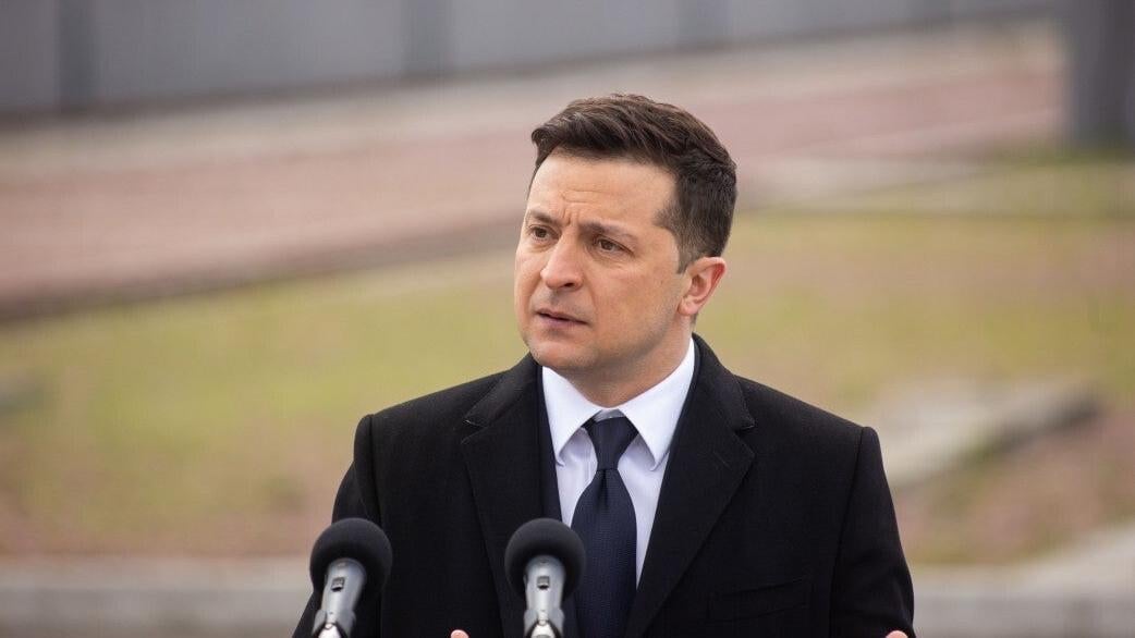 Ukrainian President Volodymyr Zelensky.